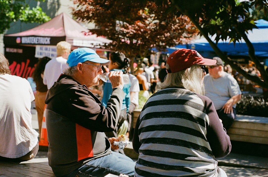 seniors enjoying picnic
